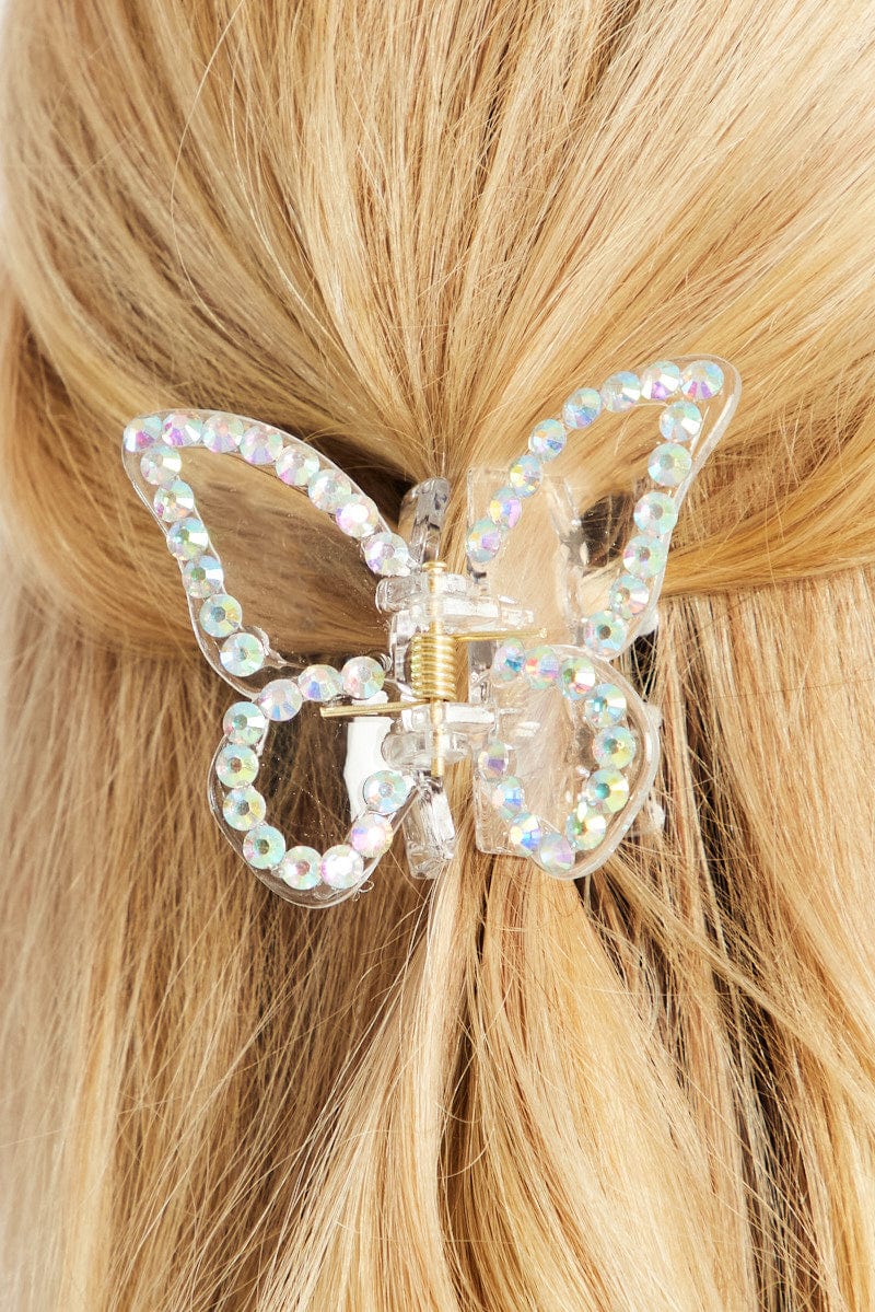 Metallic Butterfly Claw Clip for YouandAll Fashion