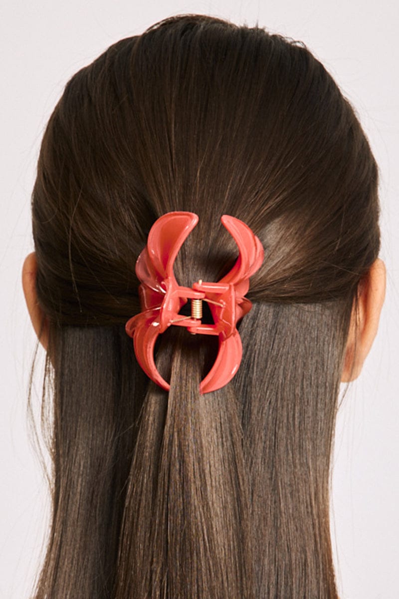 Red Oversized Gingham Scrunchie Frill for YouandAll Fashion