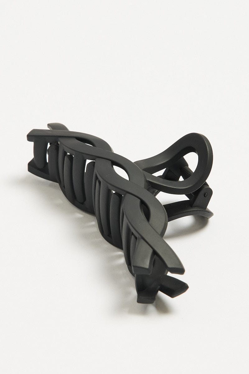 Black Claw Clip Twist for YouandAll Fashion