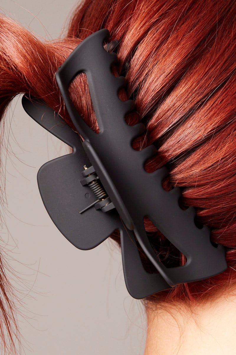 Sadow Clips Black Large Claw Clip | You & All