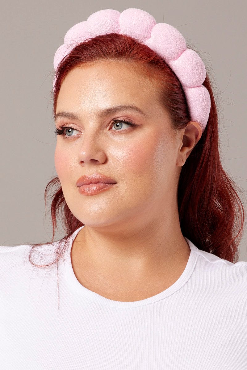 Pink Bubble Beauty Headband for YouandAll Fashion