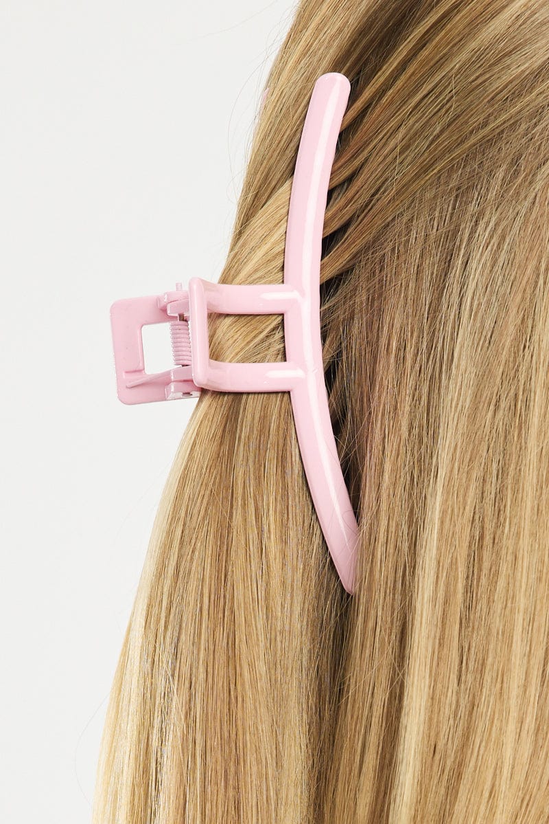 Pink Claw Clip for YouandAll Fashion