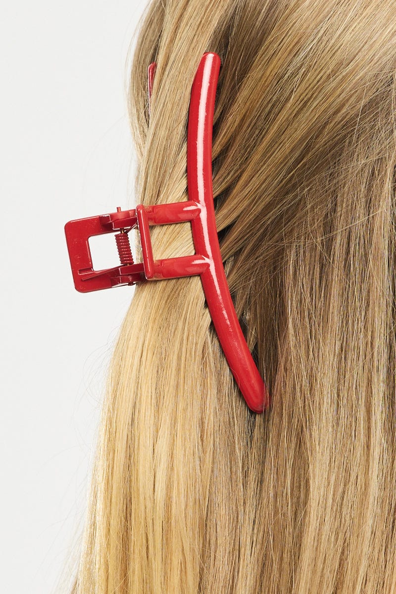 Red Claw Clip for YouandAll Fashion