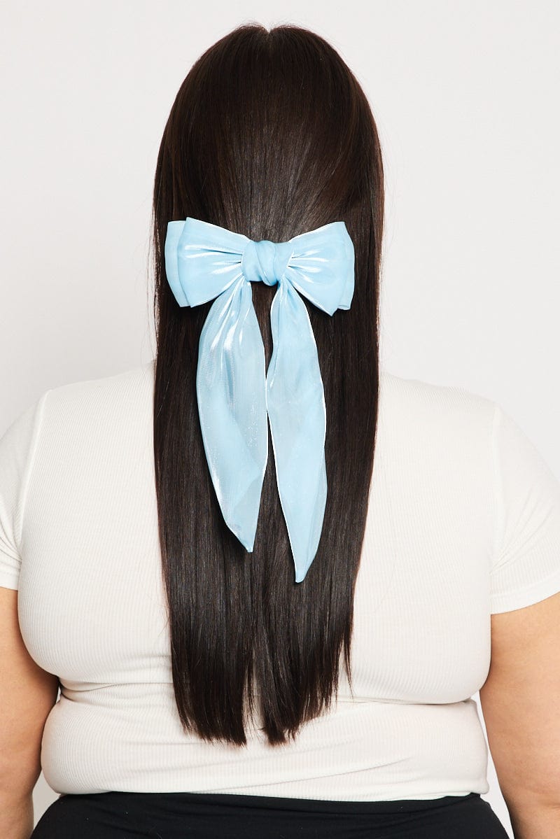 Blue Bow Hair Clips for YouandAll Fashion