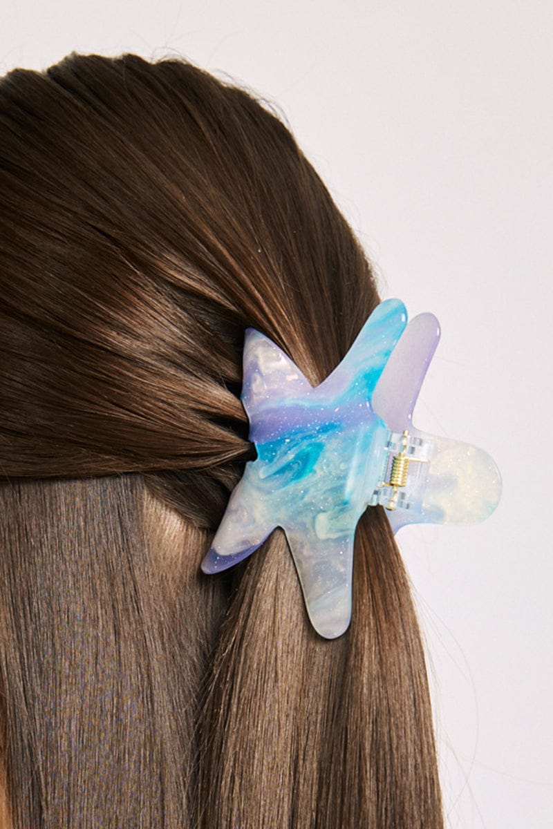 Blue Starfish Claw Clip for YouandAll Fashion