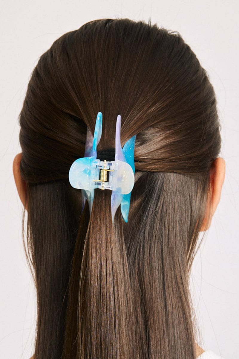 Blue Starfish Claw Clip for YouandAll Fashion