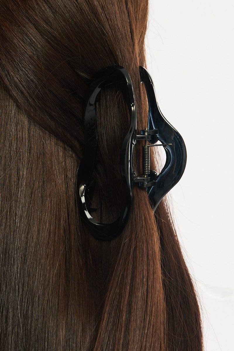 Black Cloud Hair Claw Clip for YouandAll Fashion