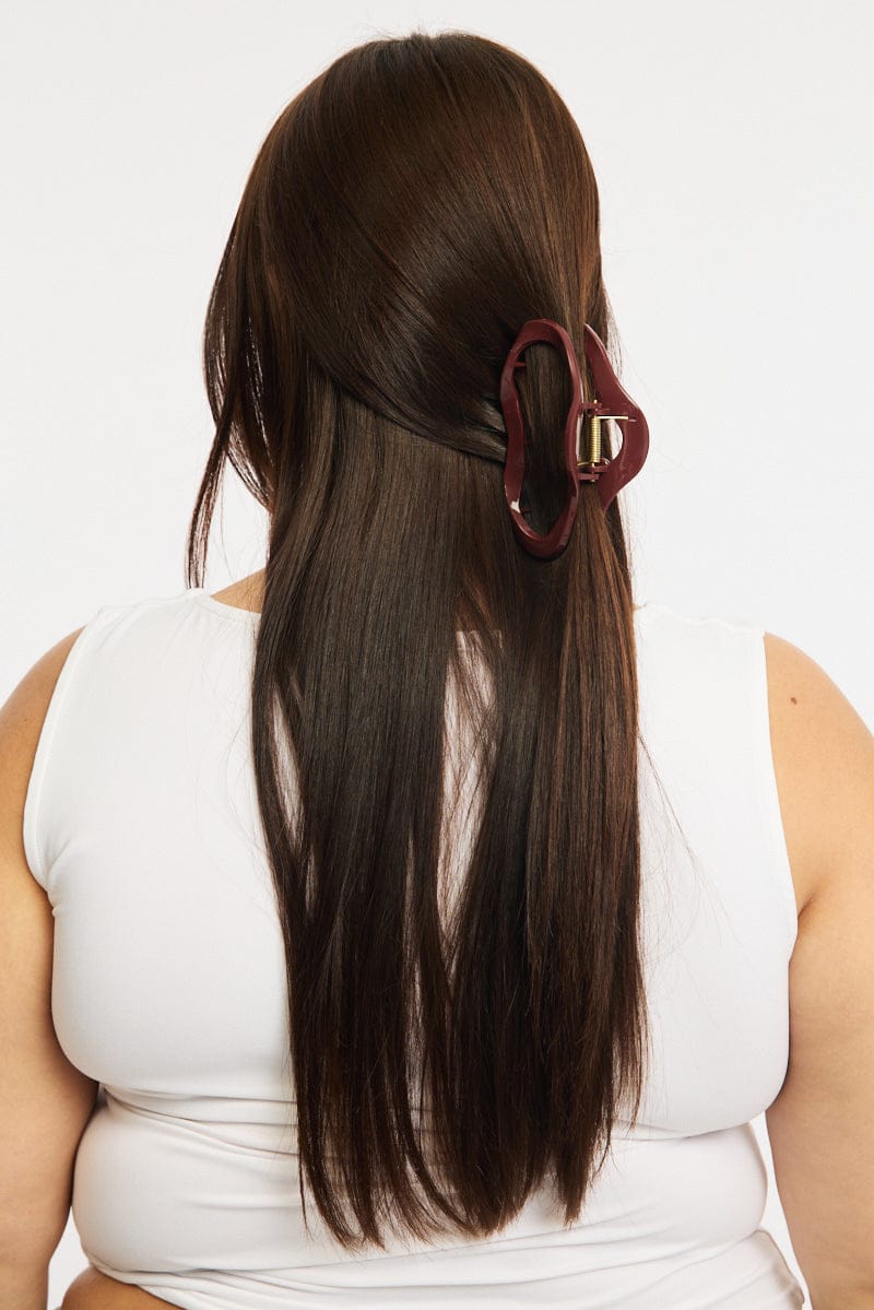 Red Cloud Hair Claw Clip for YouandAll Fashion
