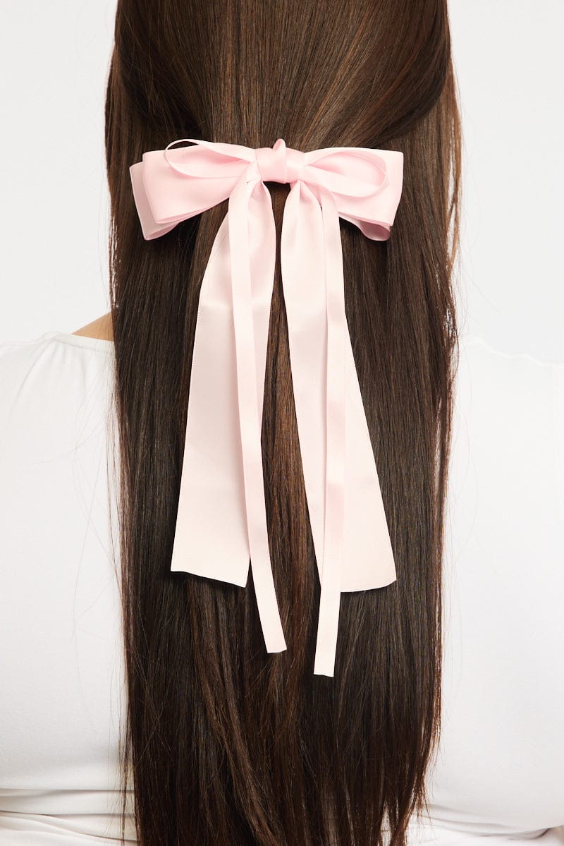 Pink Hair Bow for YouandAll Fashion