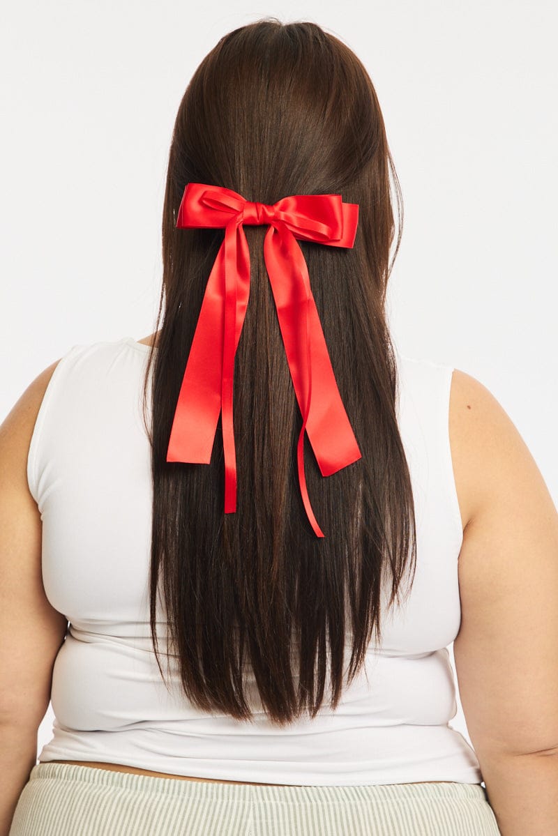 Red Hair Bow for YouandAll Fashion