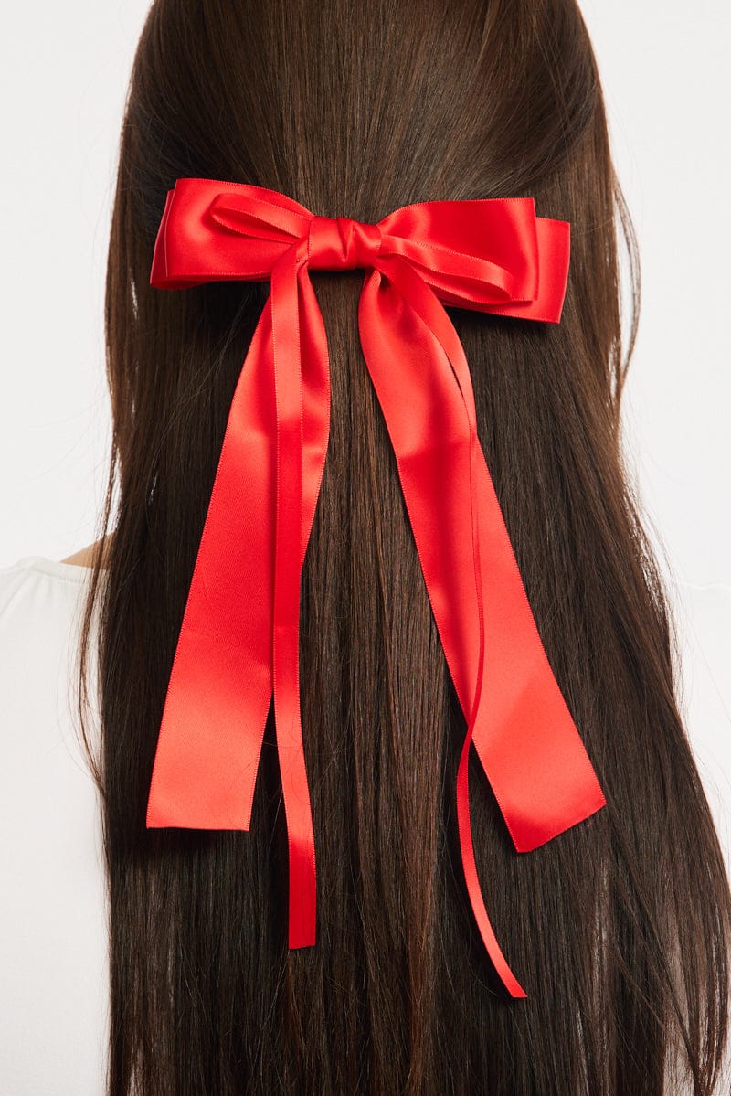 Red Hair Bow for YouandAll Fashion