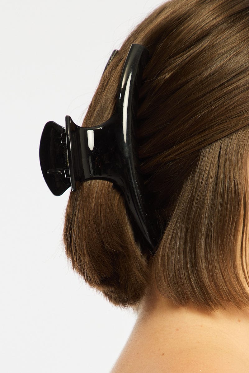 Black Large Hair Claw Clip for YouandAll Fashion