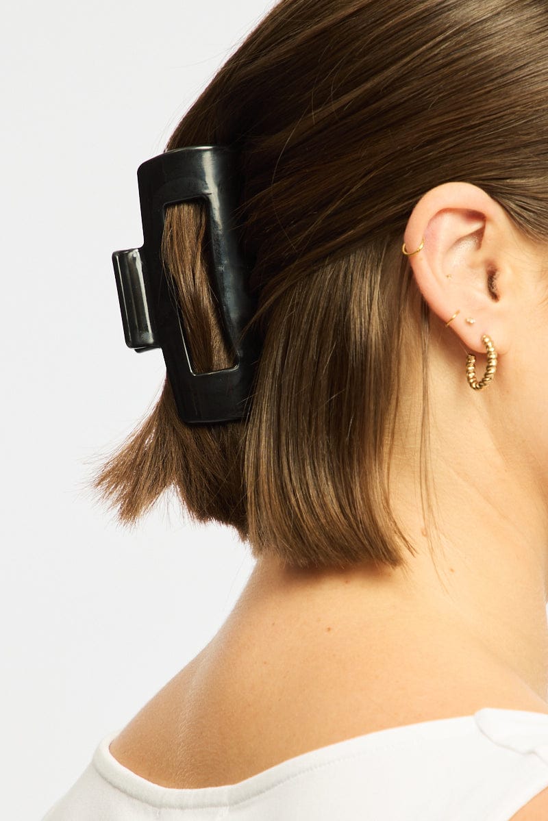 Black Hair Claw Clip for YouandAll Fashion
