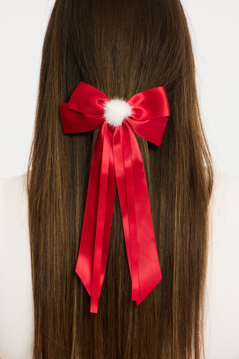 Red Hair Bow for YouandAll Fashion