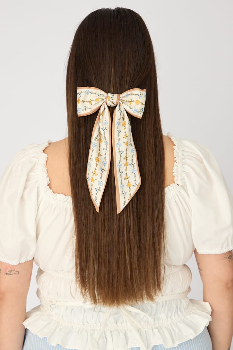 Multi Floral Hair Bow for YouandAll Fashion