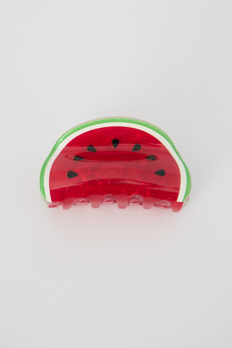Red Watermelon Hair Claw Clip for YouandAll Fashion