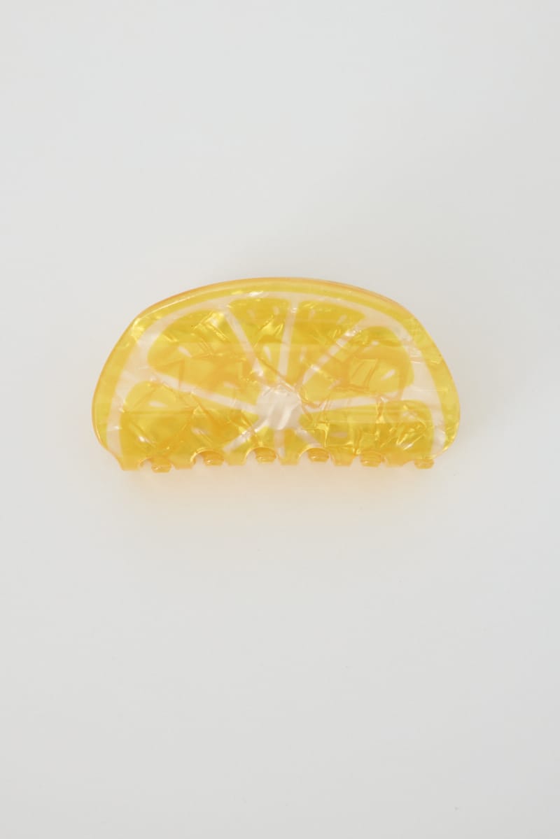 Yellow Lemon Hair Claw Clip for YouandAll Fashion