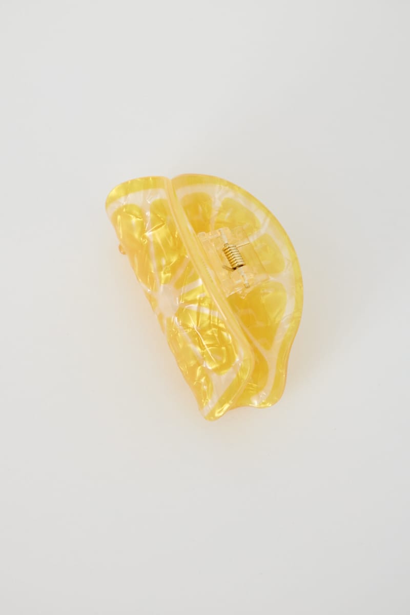 Yellow Lemon Hair Claw Clip for YouandAll Fashion