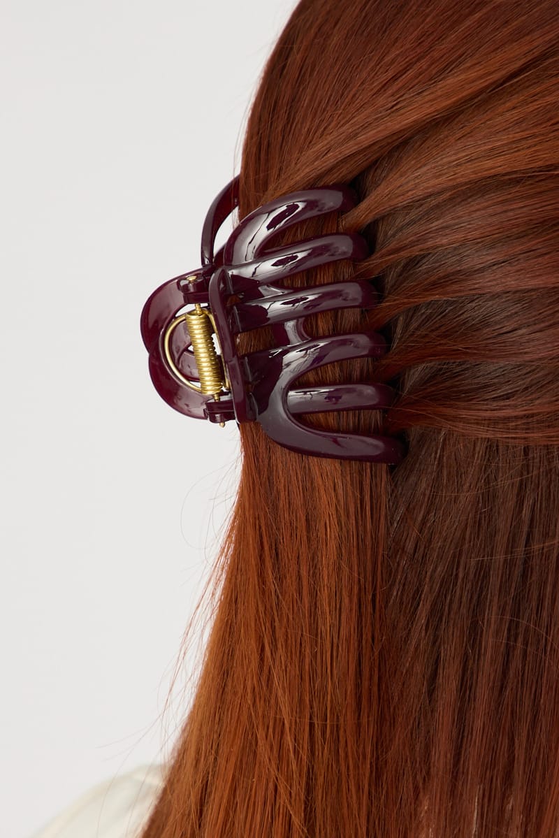 Red Hair Claw Clip for YouandAll Fashion