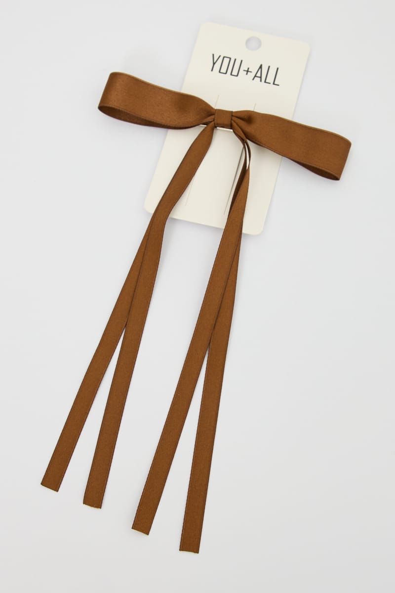 Brown Hair Bow for YouandAll Fashion