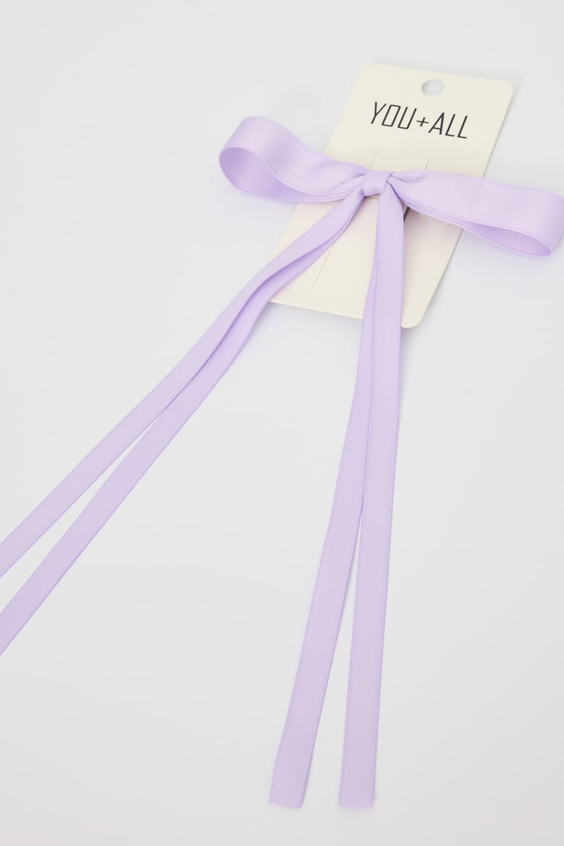 Purple Hair Bow for YouandAll Fashion