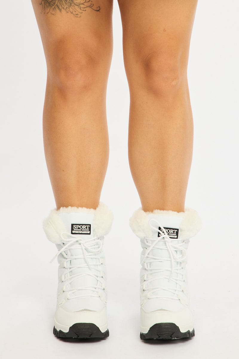 White Snow Boots for YouandAll Fashion