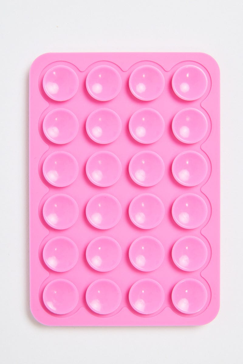 Pink Double Side Suction Phone Grip for YouandAll Fashion