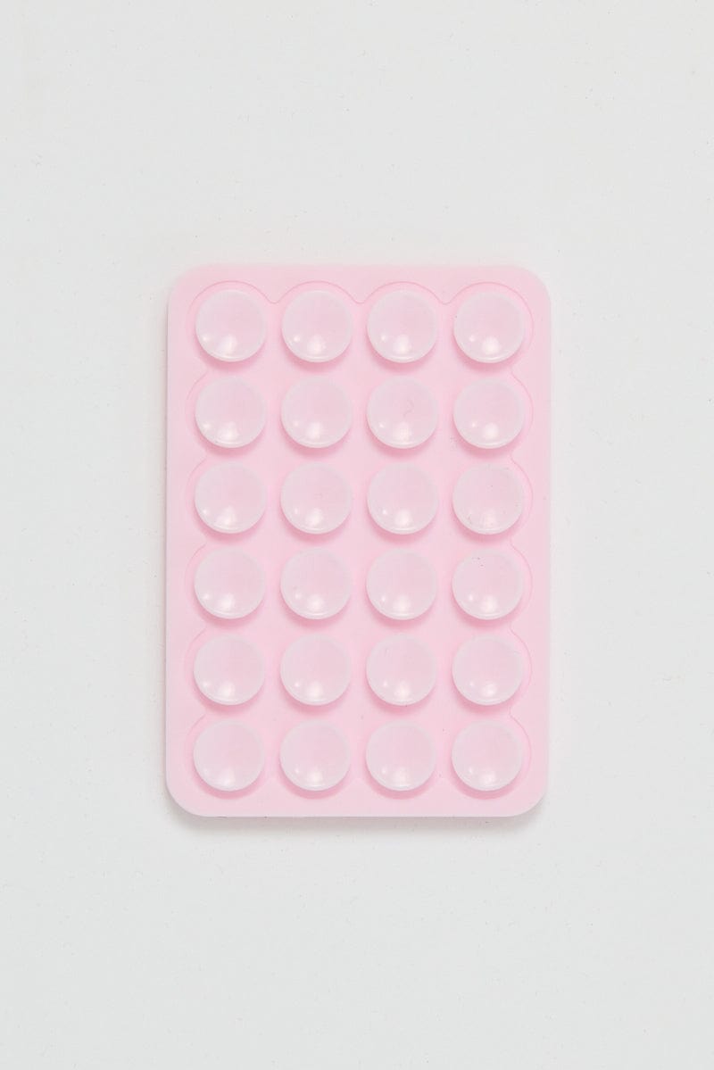 Pink Double Side Suction Phone Grip for YouandAll Fashion