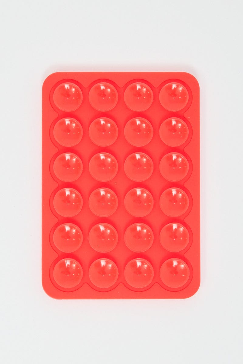 Red Double Side Suction Phone Grip for YouandAll Fashion