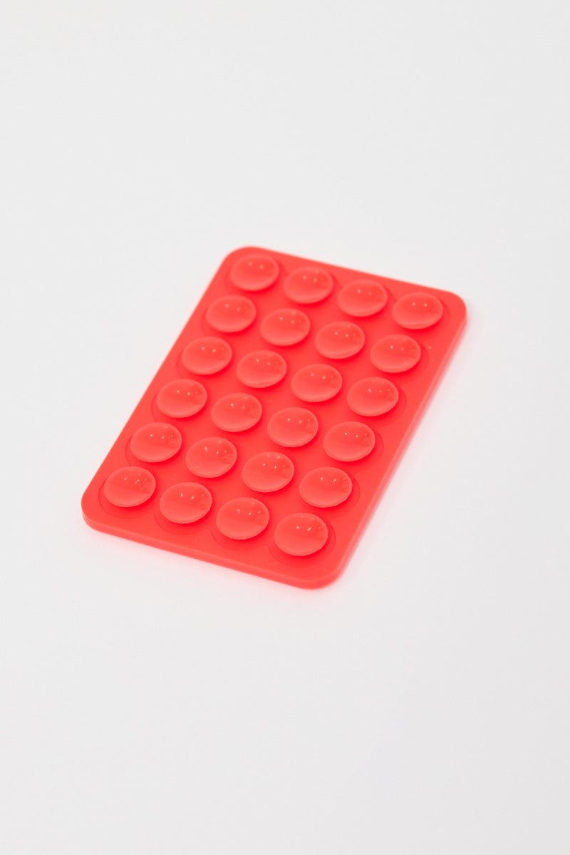 Red Double Side Suction Phone Grip for YouandAll Fashion