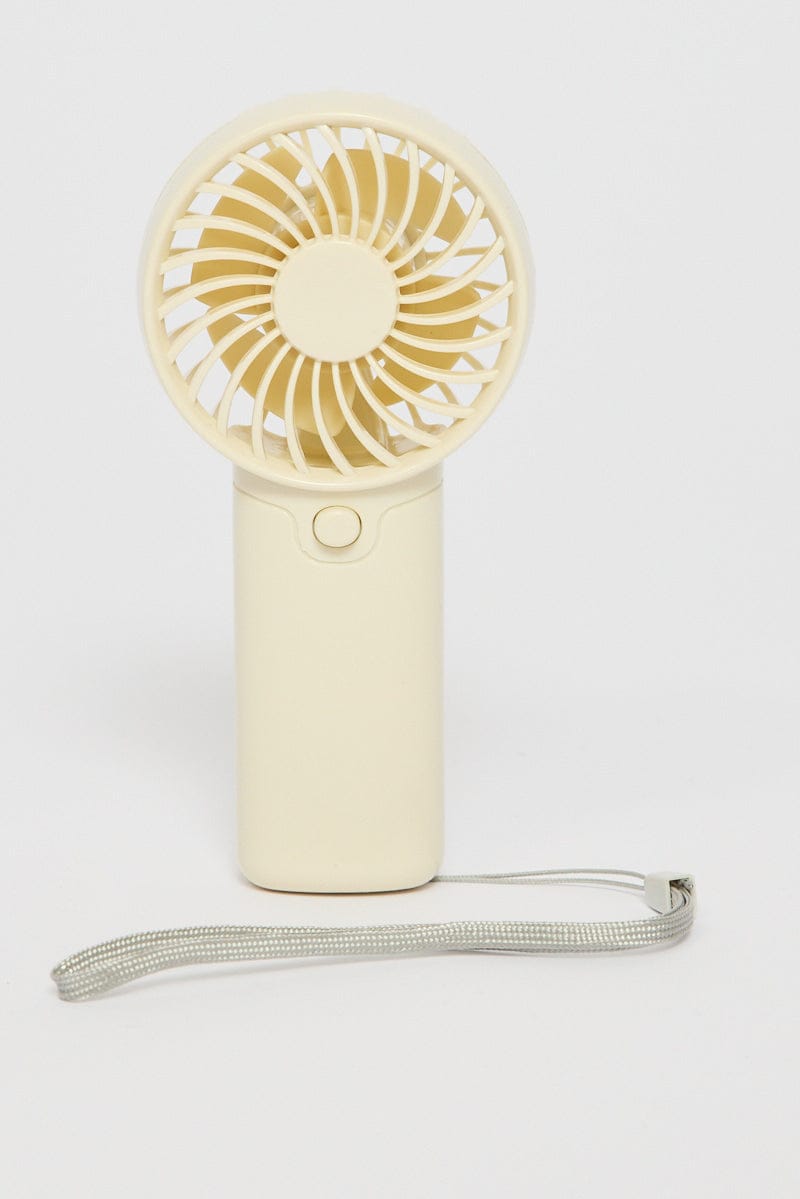White Mini Fan for YouandAll Fashion