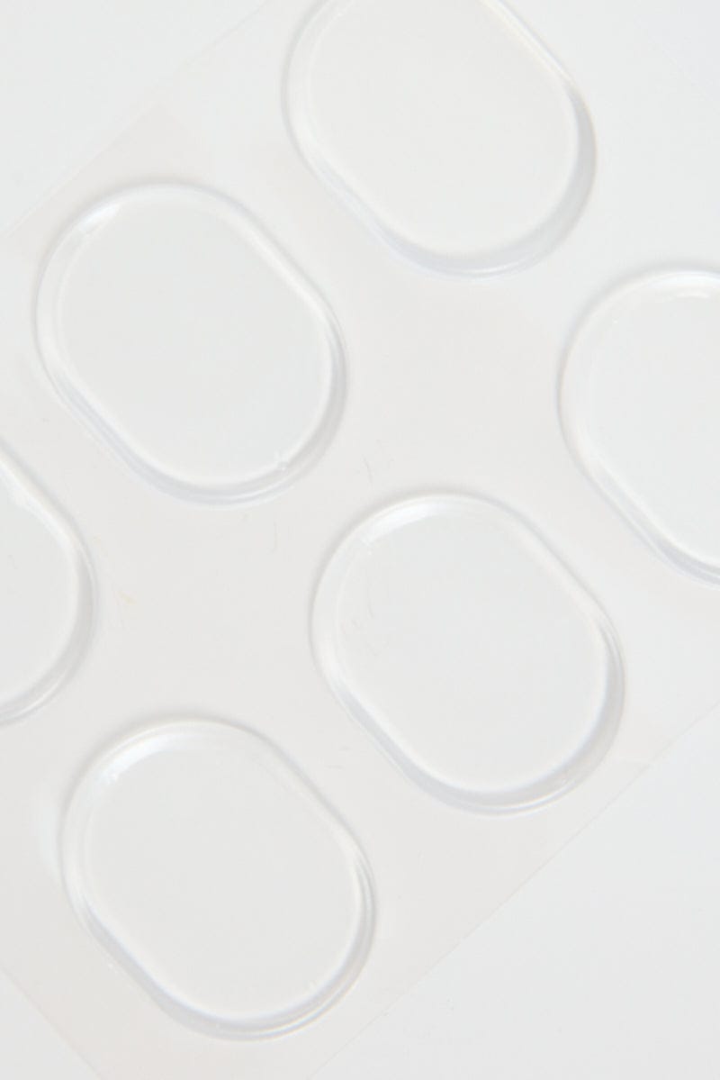 Metallic 6pcs Silicone Heel Cushion Pads for YouandAll Fashion