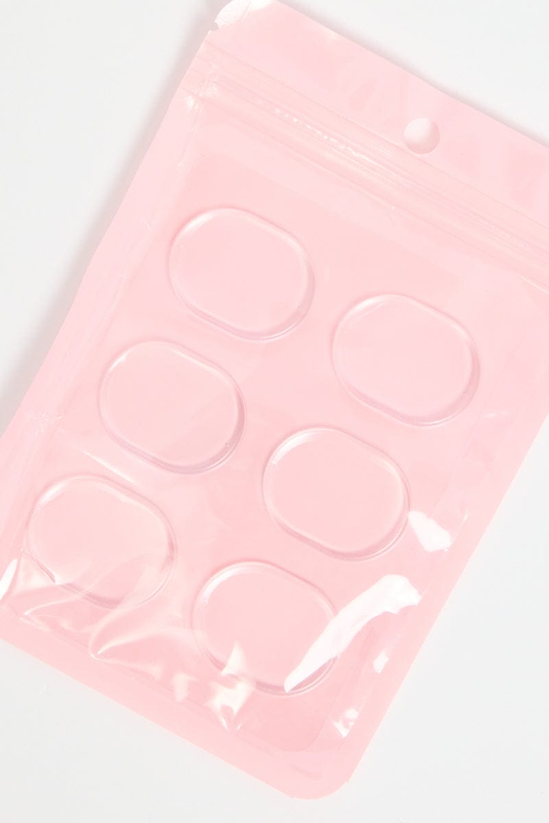 Metallic 6pcs Silicone Heel Cushion Pads for YouandAll Fashion