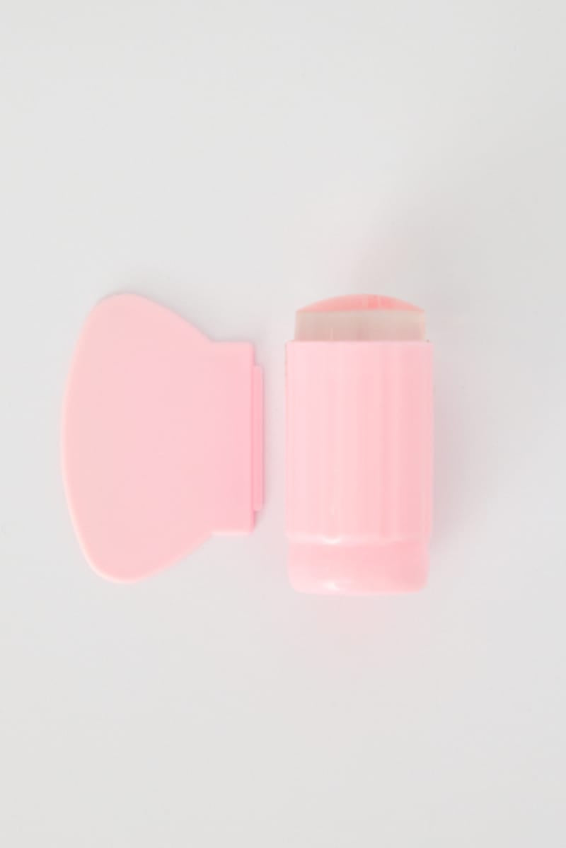 Pink Nail Art Silicone French Stamp & Scraper Set for YouandAll Fashion