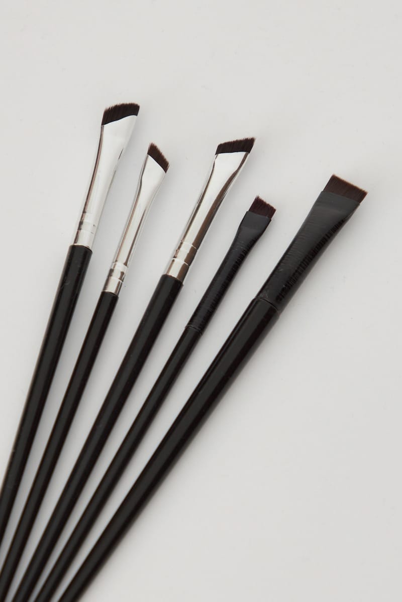 Black 5 Pcs Eye Makeup Brush Set for YouandAll Fashion