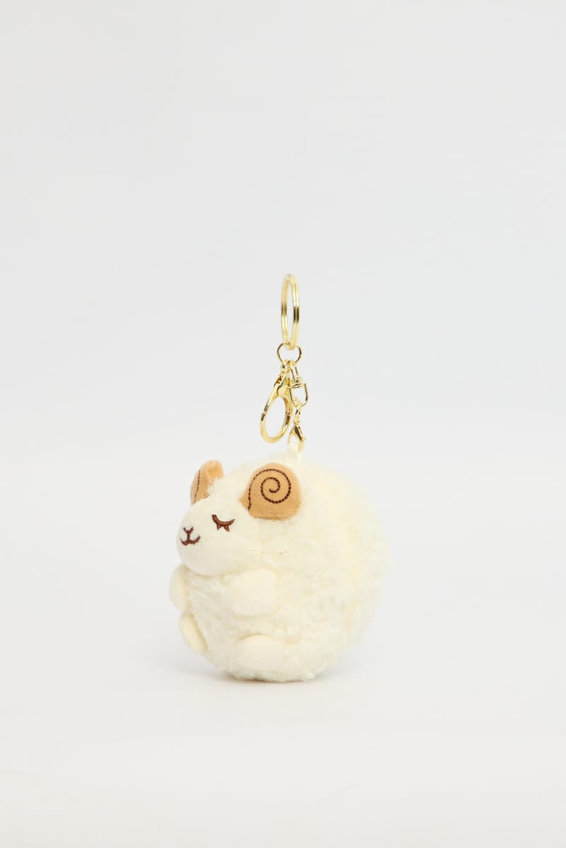 White Sheep Keyring Bag Charm for YouandAll Fashion