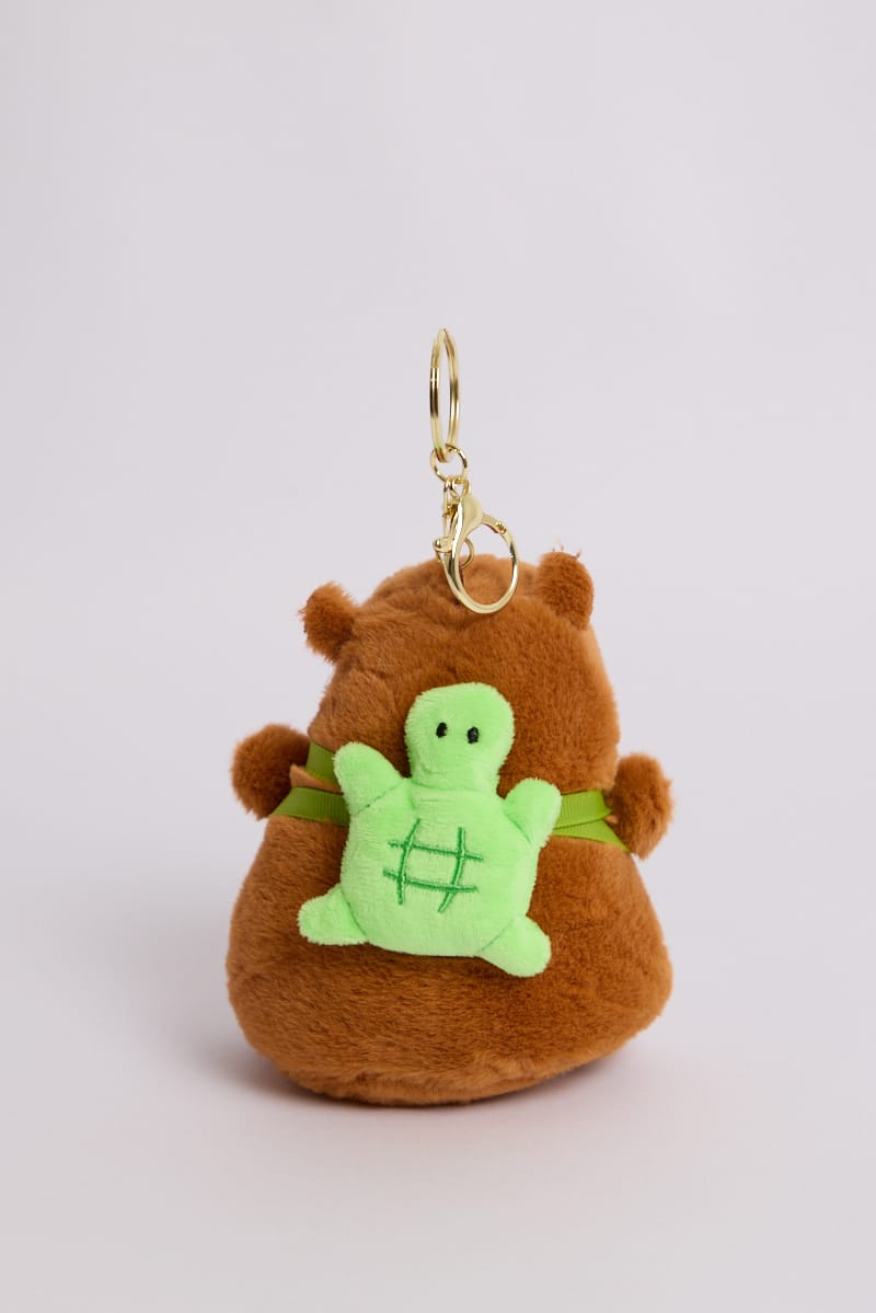 Multi Capybara Keyring Bag Charm for YouandAll Fashion