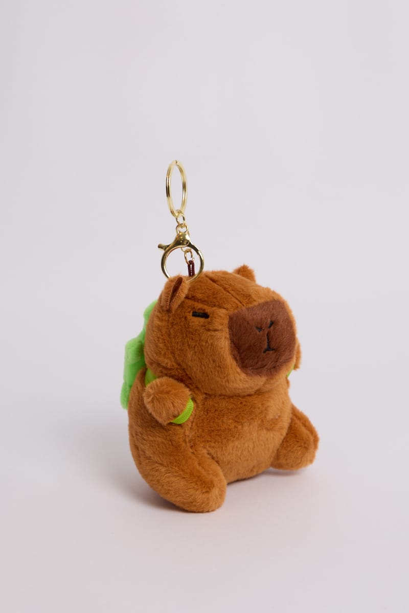 Multi Capybara Keyring Bag Charm for YouandAll Fashion