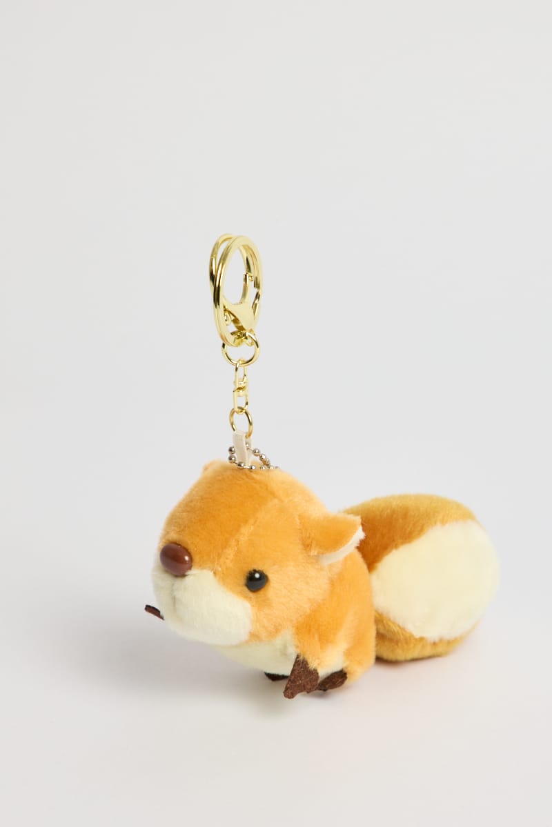 Multi Squirrel Keyring Bag Charm for YouandAll Fashion