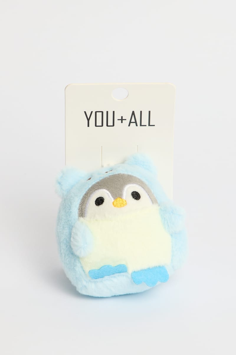 Blue Penguin Keyring Bag Charm for YouandAll Fashion