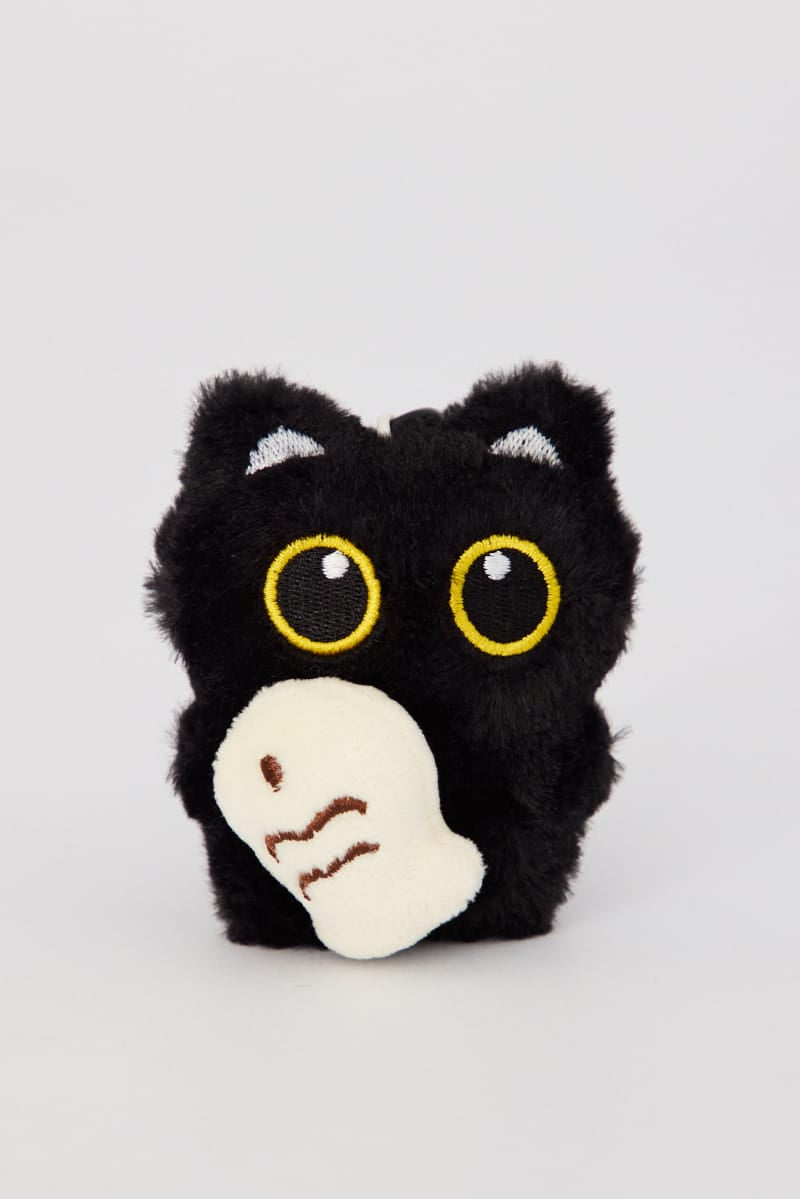 Black Cat Keyring Bag Charm for YouandAll Fashion