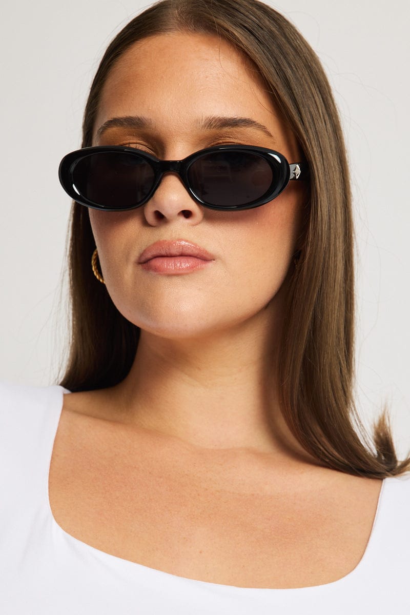 Black Animal Print Fashion Sunglasses for YouandAll Fashion