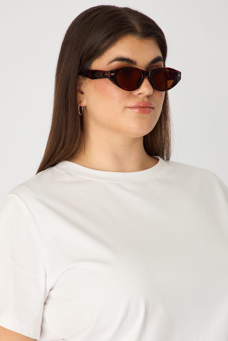 Brown Animal Print Fashion Sunglasses for YouandAll Fashion