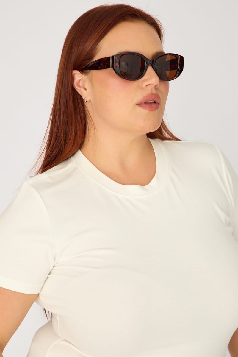 Brown Animal Print Fashion Sunglasses for YouandAll Fashion