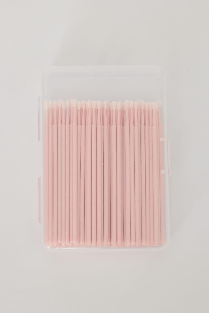 Pink 100 Pcs Cotton Swab for YouandAll Fashion