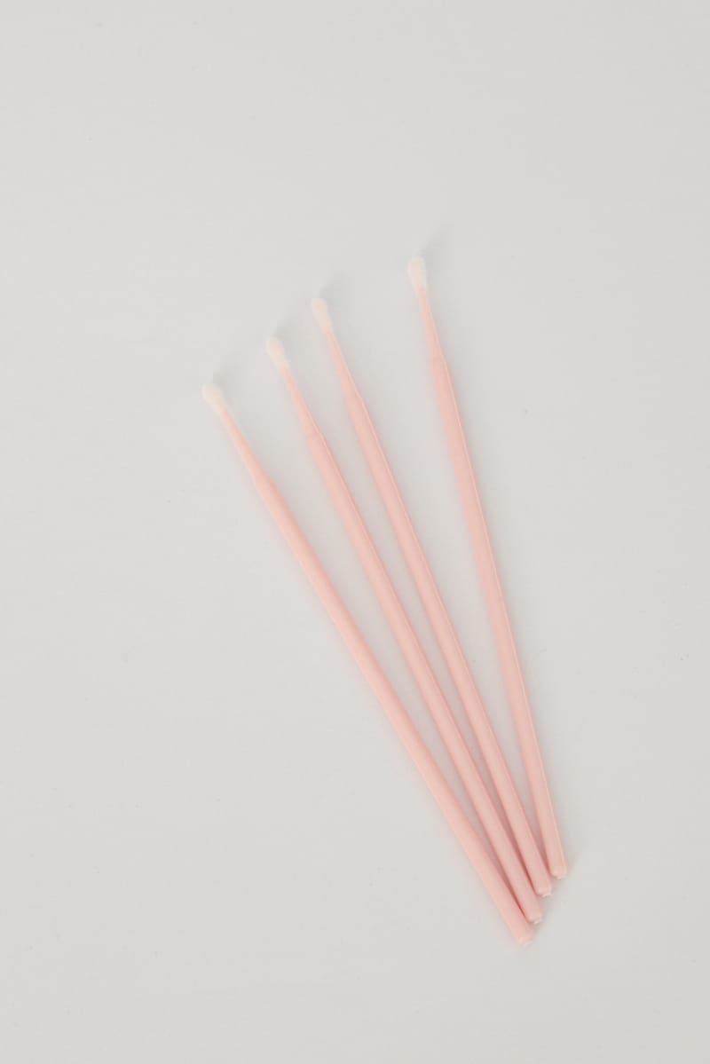 Pink 100 Pcs Cotton Swab for YouandAll Fashion