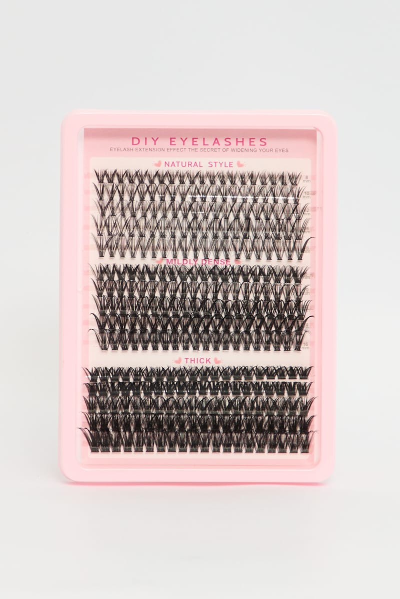 Black Diy Eyelash Extension Mixed Dense Set for YouandAll Fashion