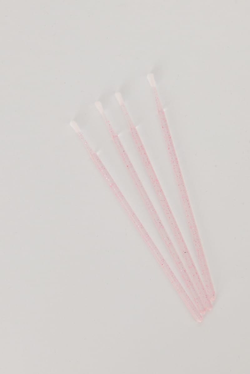 Pink 100 Pcs Cotton Swab for YouandAll Fashion