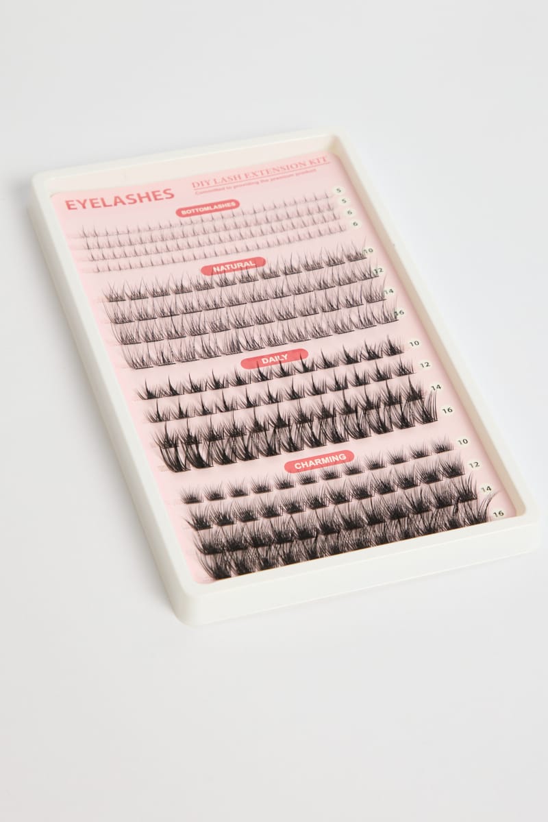 Black Diy Eyelash Extension Mixed Set for YouandAll Fashion