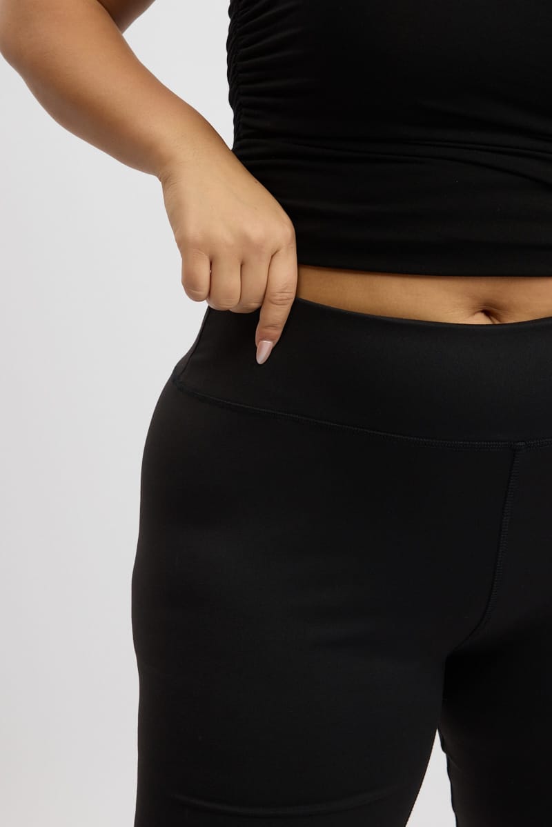 Black Capri Leggins for YouandAll Fashion